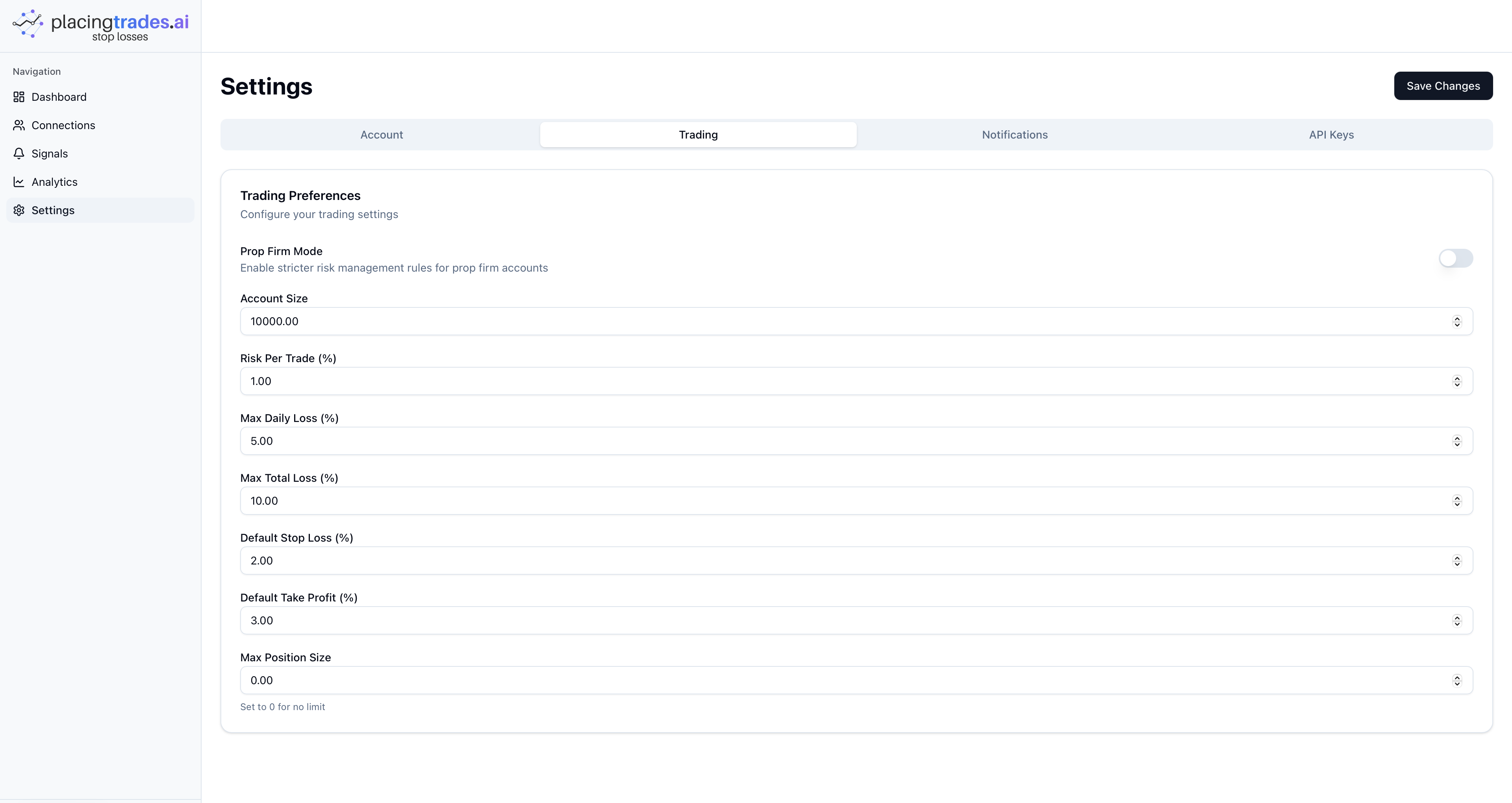 Risk Management Dashboard